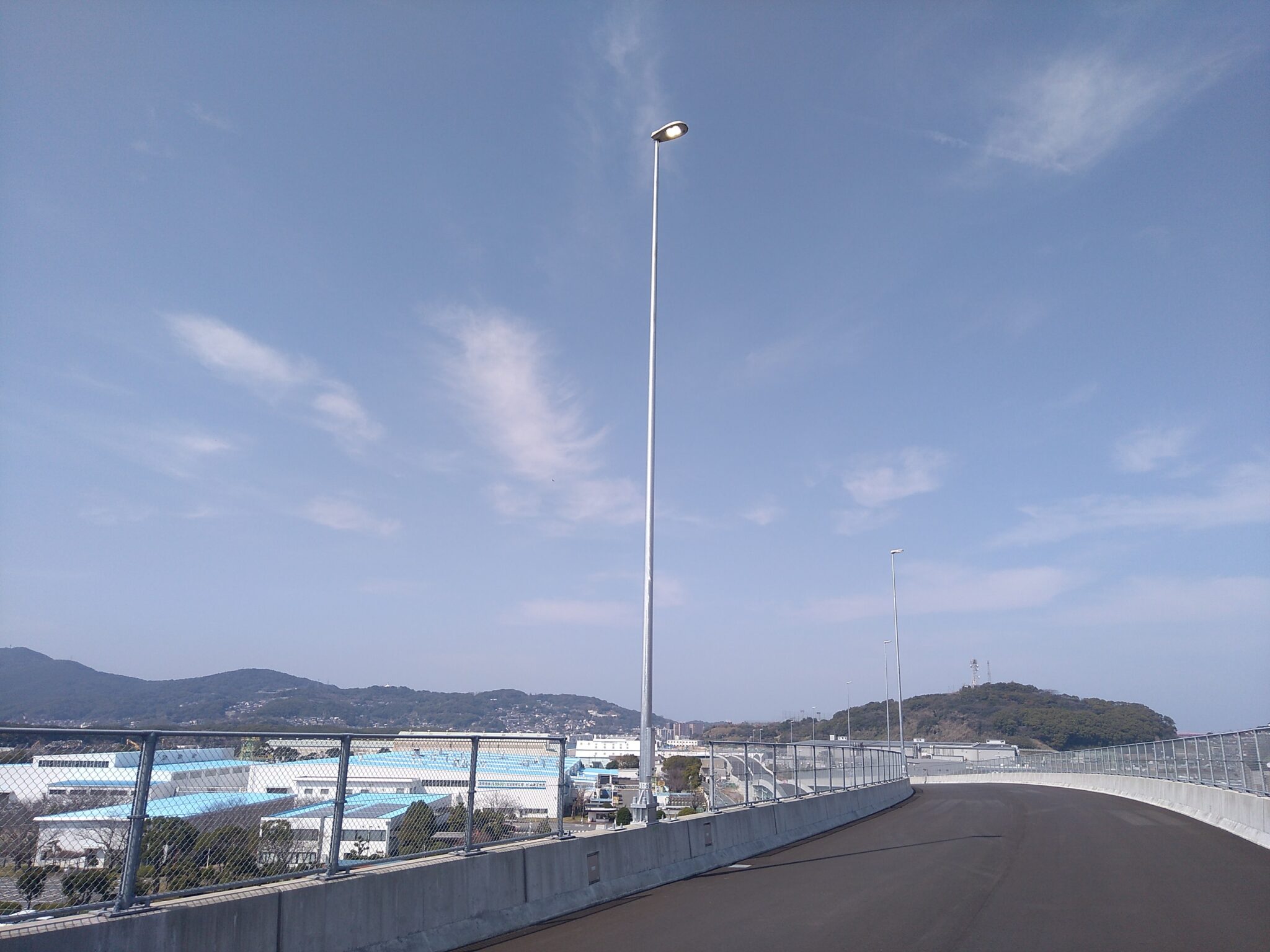 戸畑枝光線（牧山枝光間）照明灯設置工事（５－７）